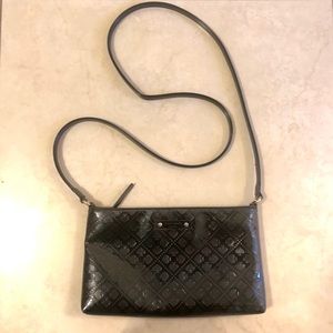 Black Kate Spade Patent Leather Crossbody
